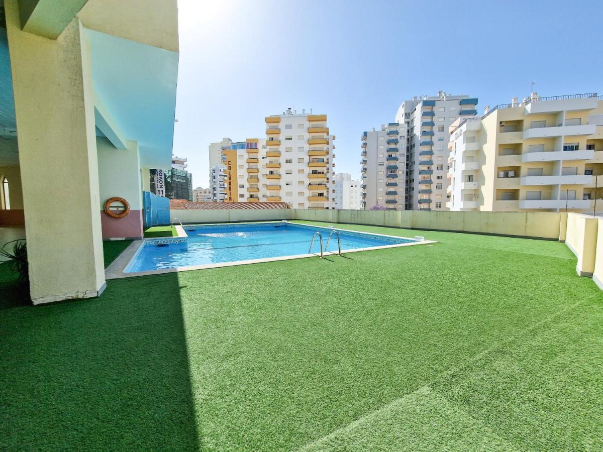 Apartamento Praia Rocha Vista Mar Ambar Portimão Esterno foto