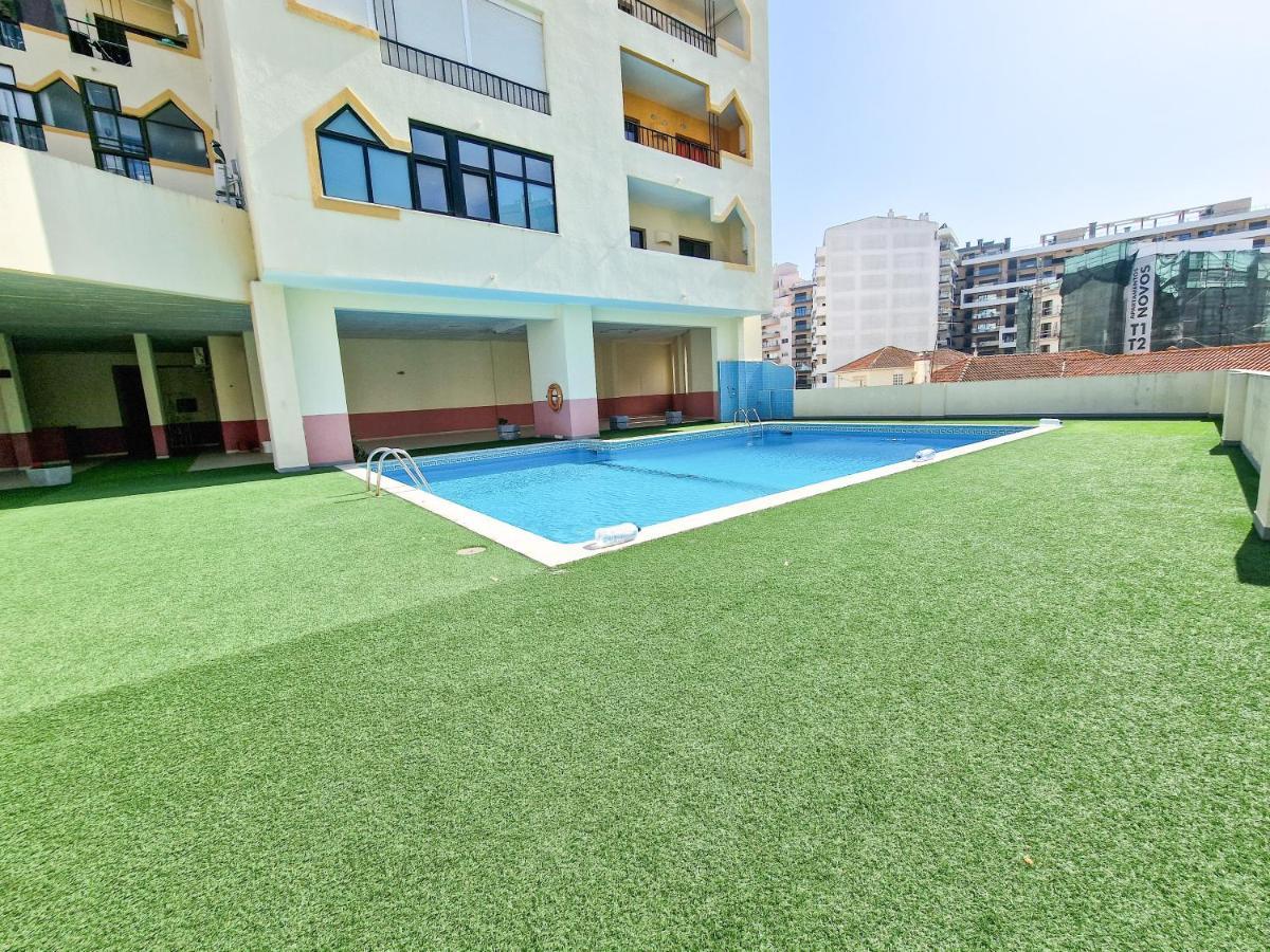 Apartamento Praia Rocha Vista Mar Ambar Portimão Esterno foto