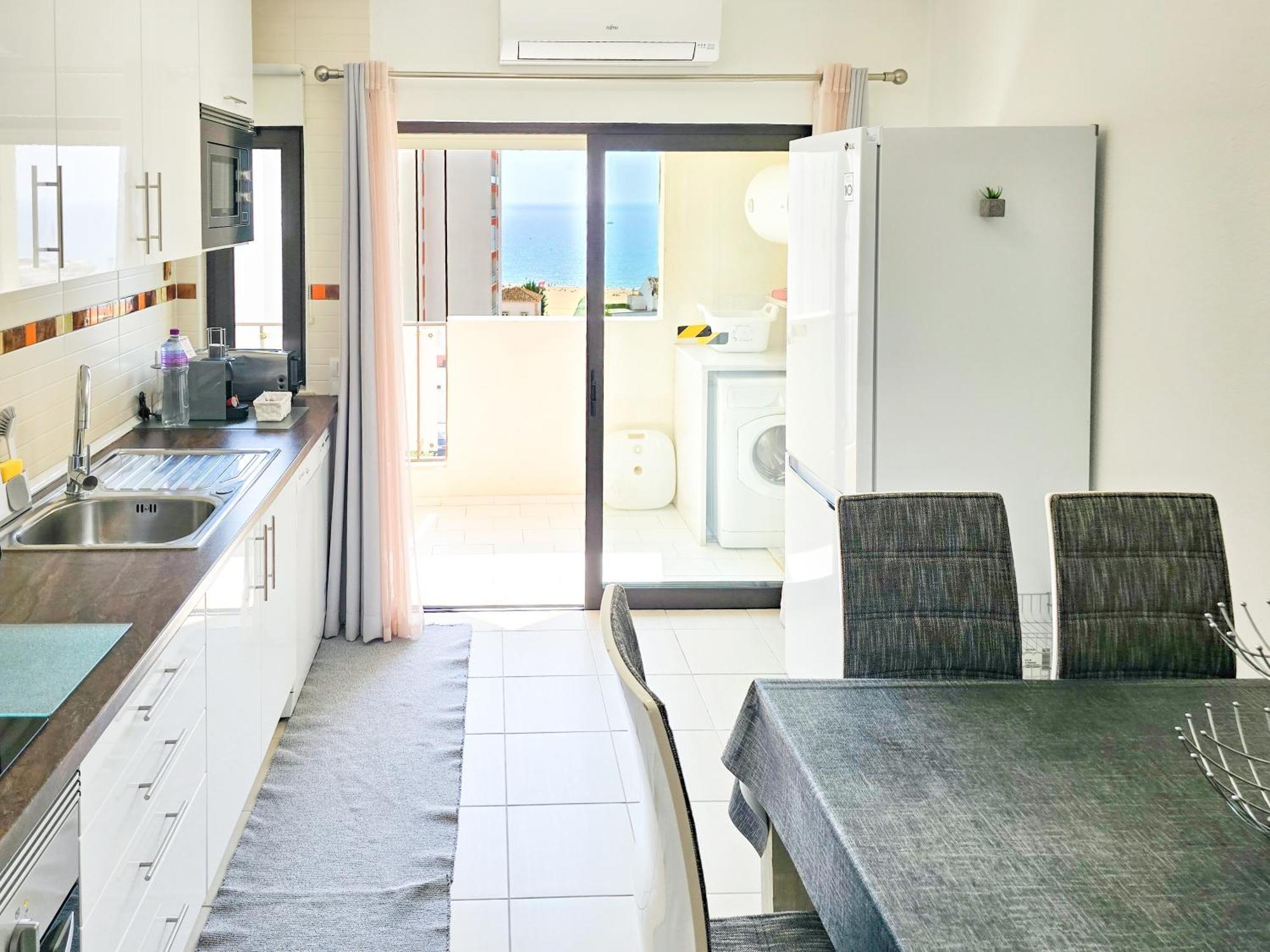 Apartamento Praia Rocha Vista Mar Ambar Portimão Esterno foto